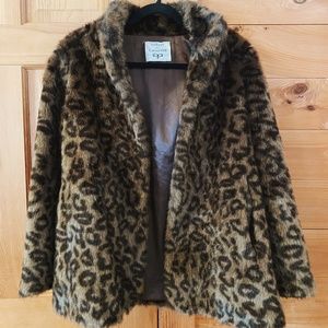 Velvet by Graham & Spencer Leopard Faux-fur Jacket